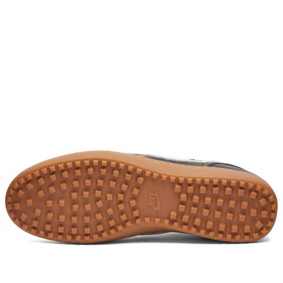 NEW NIKE men's field general '82 sneaker in black/sail-gum medium brown - Picture 5 of 6